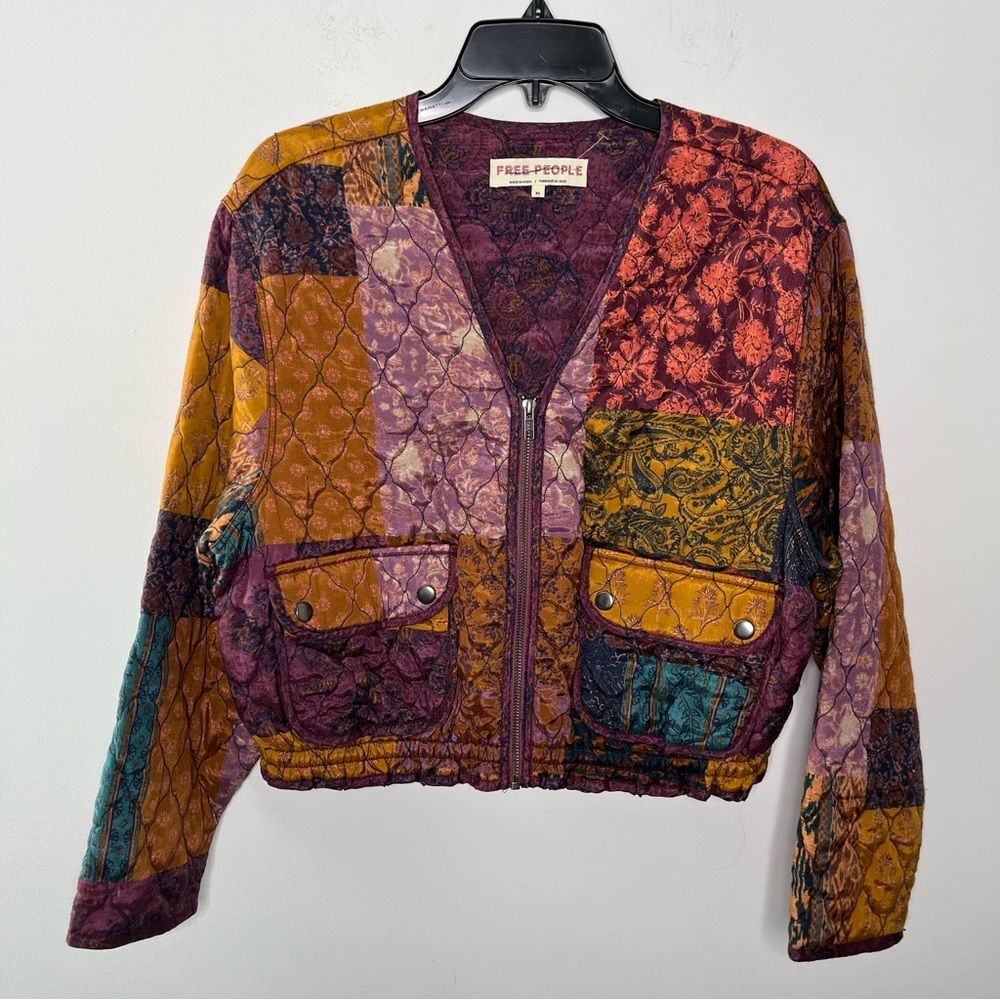 Free People Peggy Quilted Jacket XS